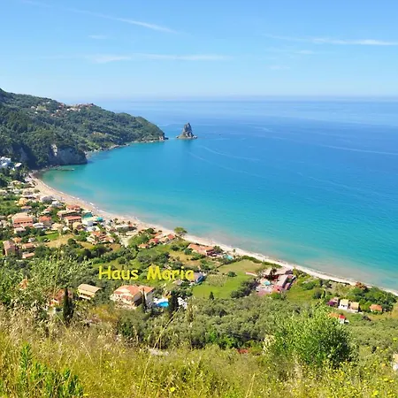 Maria With Pool And Panorama View - Agios Gordios 1 * Агиос-Гордиос