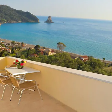 Апартаменты Maria With Pool And Panorama View - Agios Gordios 1 *