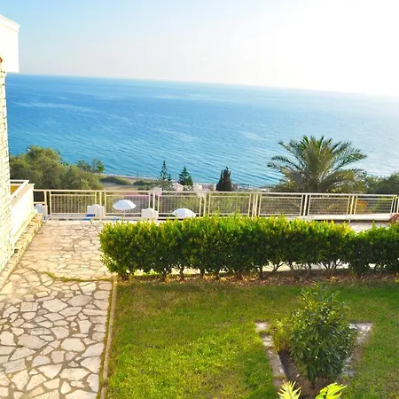 Maria With Pool And Panorama View - Agios Gordios 1 Διαμέρισμα *