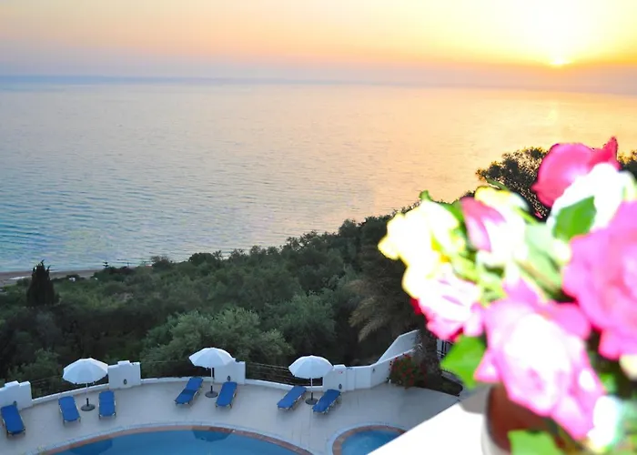 Lägenhet Maria With Pool And Panorama View - Agios Gordios 1 Agios Gordios (Corfu)